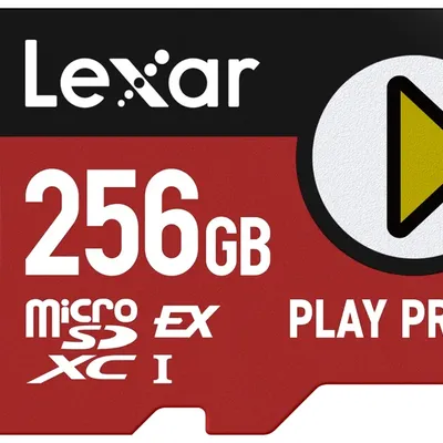Karta pamięci Lexar microSDXC EXPRESS PLAY PRO UHS-I/C10/U3 R900/W600 (V30) 256GB