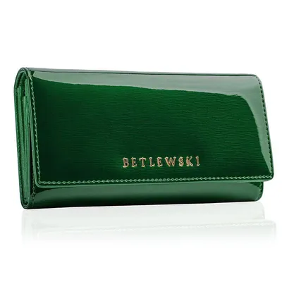 Portfel damski BETLEWSKI ZBPD-BS-100 ZIELONY