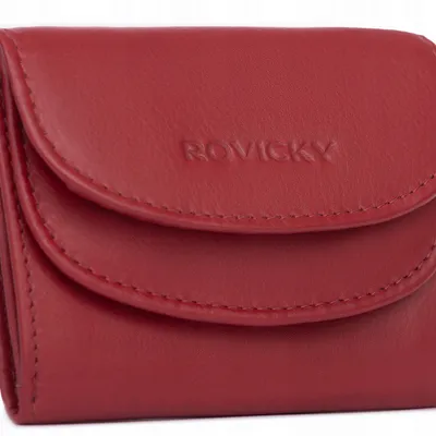 Portfel damski Rovicky R-19-LFN czerwony