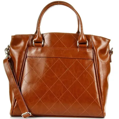 Elegancki kuferek ze skóry naturalnej DAN-A T255 camel