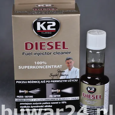 K2 DIESEL DODATEK DO CZYSZCZ.WTRYSKÓW 50ML
