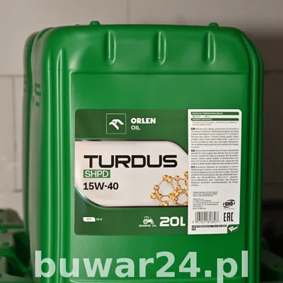 ORLEN OIL TURDUS SHPD 15W40 20L