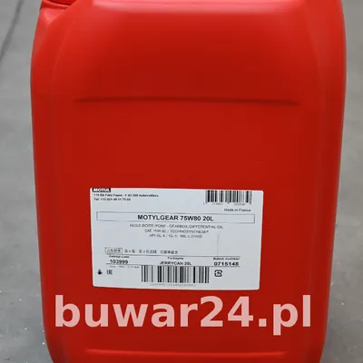 MOTUL MOTYLGEAR 75W80 20L