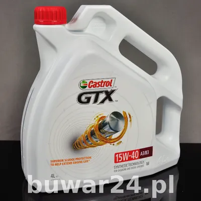 CASTROL GTX 15W40 A3/B3 4L