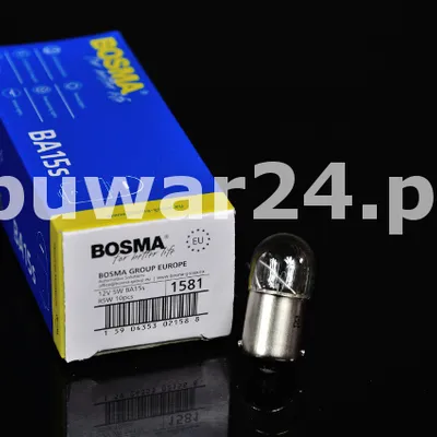 ŻARÓWKA /1581/ 12V 5W R5W