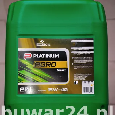 PLATINUM AGRO BASIC 15W40 20L