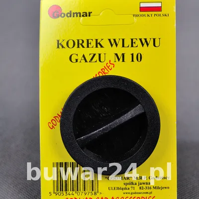 KOREK DO WLEWU GAZU M10