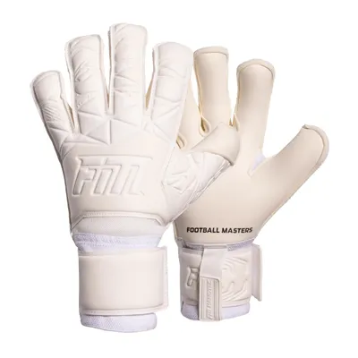 Rękawice bramkarskie Invictus X ALL WHITE