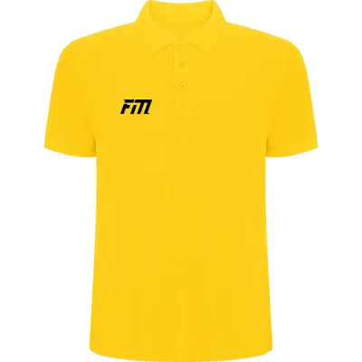 Koszulka polo 190g/m² - żółta