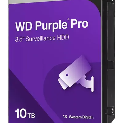 Dysk HDD WD Purple Pro WD102PURP (10 TB ; 3.5"; 256 MB; 7200 obr/min)