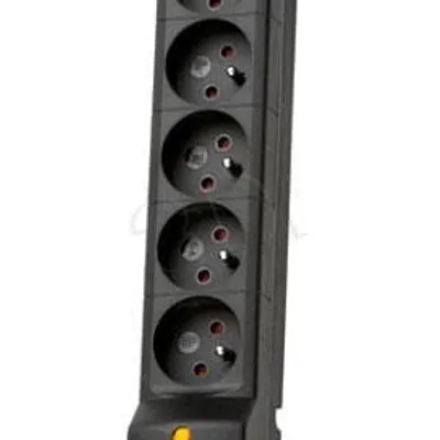 Listwa przeciwprzepięciowa Lestar LXARM 810 G-A K.:CZ 1,5M (8 x UTE; 10 A; 1,5m; kolor czarny)