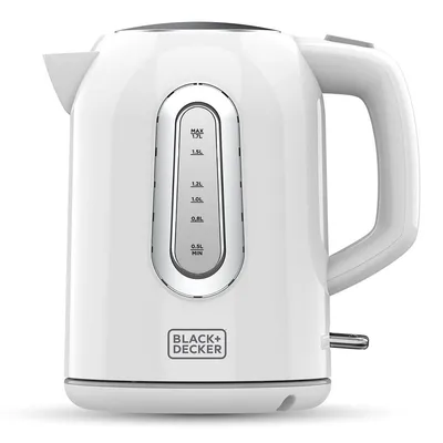 Czajnik elektryczny Black+Decker BXKE2204E 2200W | 1,7l | biały