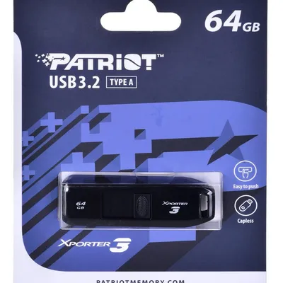 PARTIOT FLASHDRIVE Xporter 3 64GB Type A USB3.2