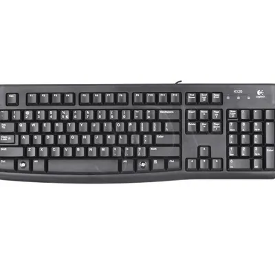 Klawiatura membranowa Logitech K120 920-002479 (USB 2.0; (US); kolor czarny)