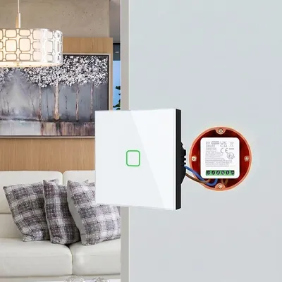 GREENBLUE PRZEKAŹNIK WIFI DOPUSZKOWY, ANDROID/IOS/ALEXA/GOOGLE HOME,100-240V AC, 50/60HZ, MAX.16A, DLA LED 150W GB739