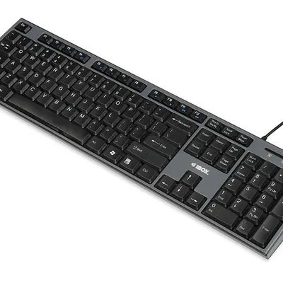 Zestaw klawiatura + mysz IBOX IKMS606 (USB 2.0; (US); kolor czarny; optyczna; 800 DPI)