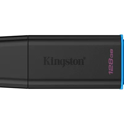 KINGSTON 128GB Portable USB 3.2 Gen 1 DataTraveler Exodia Black/Blue