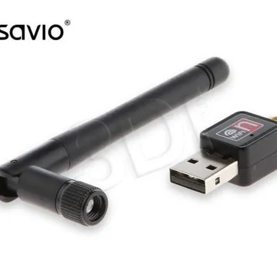 Adapter WiFi SAVIO CL-63 (USB 2.0)
