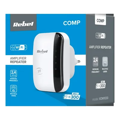 REBEL REPEATER - WZMACNIACZ SIECI WIFI