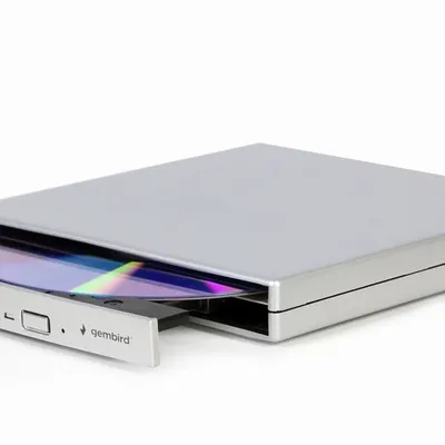 GEMBIRD ZEWNĘTRZNA NAGRYWARKA DVD 8X, CD 24X USB 2.0 SREBRNA