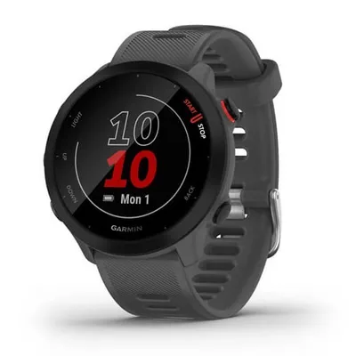 Zegarek Garmin Forerunner 55, 42mm MIP Monterra Grey