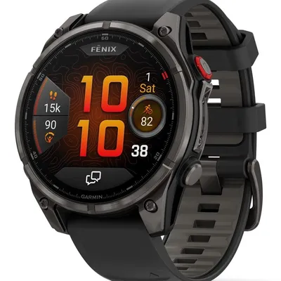 Zegarek sportowy Garmin fenix 8 PRO 47mm AMOLED Sapphire Carbon Gray