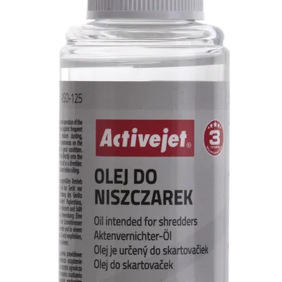 Olej do niszczarek Activejet ASO-125 125ml