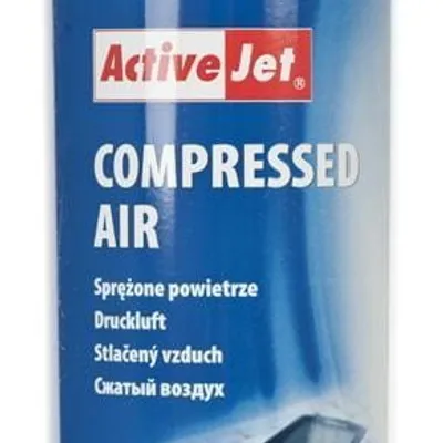 Activejet AOC-200 Sprężone powietrze (400 ml) Niezbędny w każdym biurze, środek czyszczący. Przeznaczone do czyszczenia elektroniki, komputerów, lapto