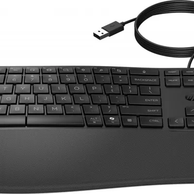 Klawiatura HP 480 Comfort Wired Keyboard przewodowa czarna 8T6M1AA