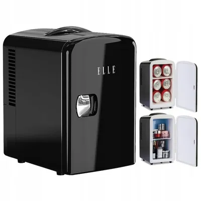 Mini lodówka ELLE Home ESDAF101BKEU 4L czarna