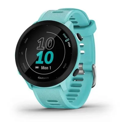 Zegarek sportowy Garmin Forerunner 55 MIP 42mm Turquoise