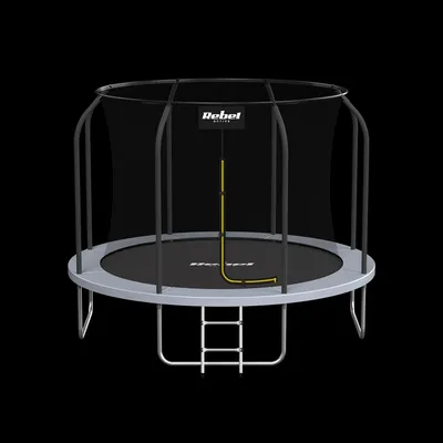 REBEL ACTIVE TRAMPOLINA PRO 8FT/244CM, SIATKA, DRABINKA RBA-8001