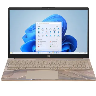 Laptop HP 15-FC0309 - AMD Ryzen 3 7320U | 8GB | SSD 256GB | 15.6" HD Dotykowa | Windows 11 | CHAI LATTE
