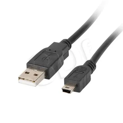 Kabel Lanberg CA-USBK-10CC-0018-BK (USB 2.0 M - Mini USB M; 1,8m; kolor czarny)