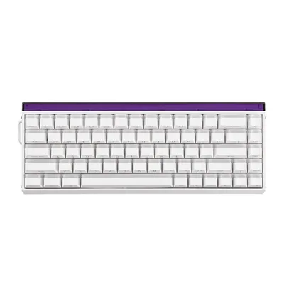 Klawiatura gasket HERO68HE WHITE LIGHT HOUSE Jade King switch RGB AULA