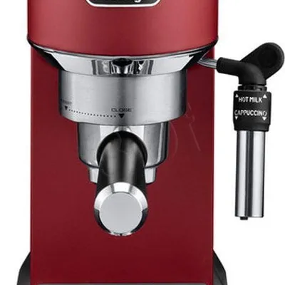 Ekspres kolbowy DeLonghi Dedica Style EC 685.R (1300W; kolor czerwony)