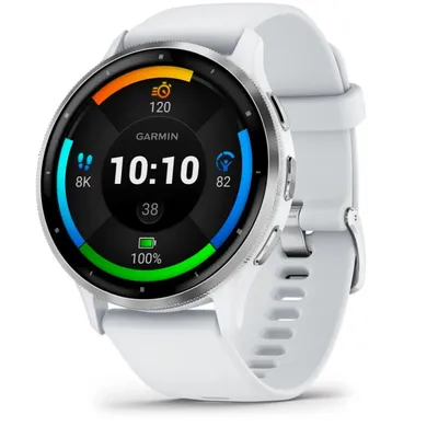 Zegarek sportowy Garmin Venu 3 AMOLED 45mm Whitestone