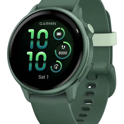 Zegarek Garmin Vivoactive 6, 42mm AMOLED Jasper Green