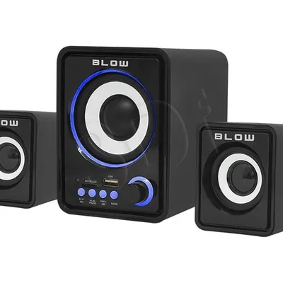 Zestaw głośników komputerowe BLOW Ms-26 66-377# (2.1; kolor czarny)