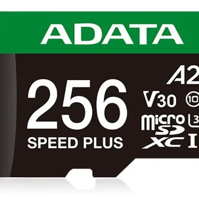 ADATA Speed Plus MicroSDXC 256 GB Class 3 UHS-I/U3 A2 V30