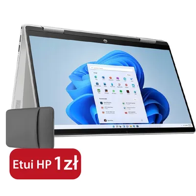 Laptop HP Pavilion x360 14-EK1017 2w1 - Intel Core i5-1335U | 8GB | SSD 256GB | 14" FHD (1920x1080) Dotykowa | Windows 11 | Czytnik linii | NATURAL SI