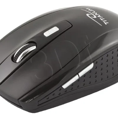 Mysz TITANUM Snapper 6D TM105K (optyczna; 1600 DPI; kolor czarny)