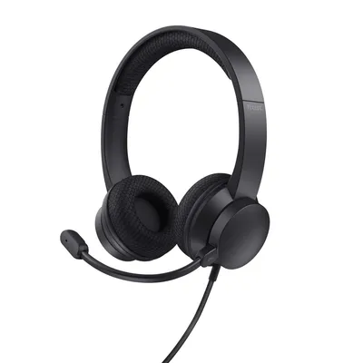 Zestaw słuchawkowy Trust HS-260 ENC Black