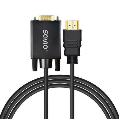 SAVIO KABEL/ADAPTER HDMI (M) - VGA (M) CL-197