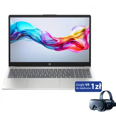 Laptop HP 15-FD0154 Core™ i5-1334U | 8GB | SSD 512GB | 15.6" FHD (1920x1080) Dotykowa | Windows 11 | NATURAL SILVER