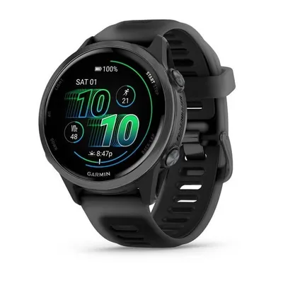 Zegarek sportowy Garmin Forerunner 570 AMOLED 42mm Czarny