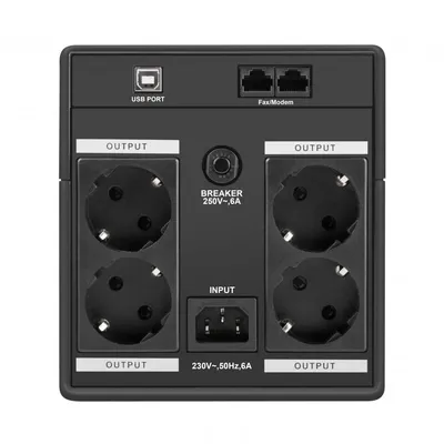 UPS ARMAC HOME LINE-INT 4X SCHUKO H/1500F/LED