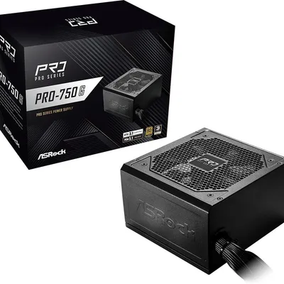 Zasilacz ASRock PRO-750G 750W 80 PLUS Gold