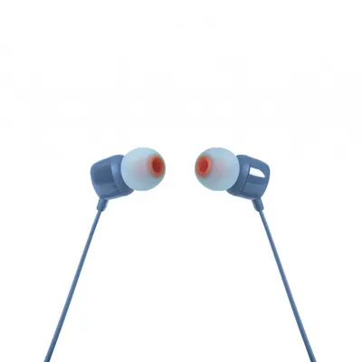 Słuchawki dokanałowe JBL T110 Niebieskie