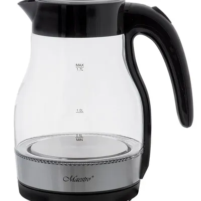 Czajnik elektryczny szklany 2200W MR-061-BLACK MAESTRO